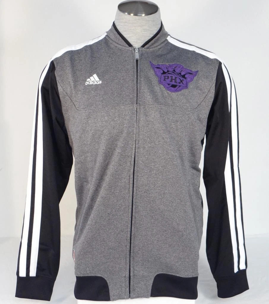 Adidas NBA Phoenix Suns Gray Zip Front Track Jacket NWT eBay