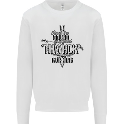 Raise Aim Shoot lustiges Bogenschießen Bogenschütze Kinder Sweatshirt Pullover