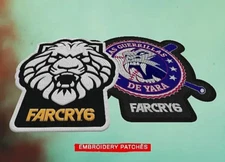Far Cry 6 Embroidered ANTON'S CREST & GUERILLAS DE YARA Iron-on Patches - NEW