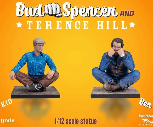 Terence Hill as Kid & Bud Spencer as Ben Infinite Statue 1/12 Complete Set