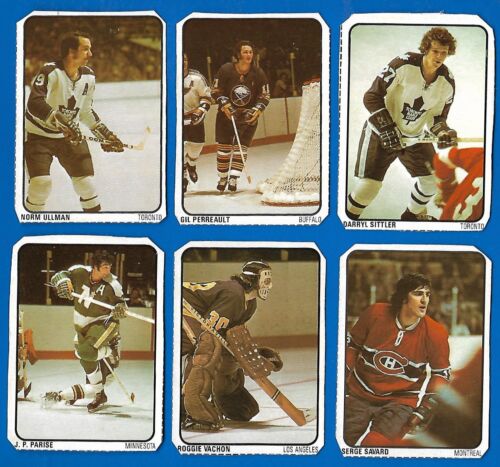 1974-75 LIPTON SOUP NHL HOCKEY CARD ERROR & VARIATION + RED WALLET 1-50 SEE LIST - Picture 42 of 322