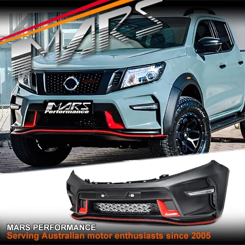 Nismo Style Front LED DRL Bumper Bar for Nissan NAVARA NP300 D23 2015 20 BodyKit