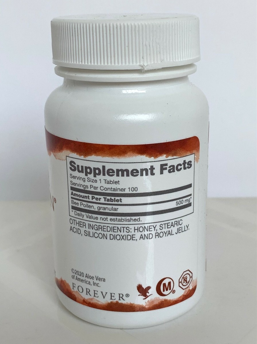 Forever Living BEE POLLEN 100% Natural 100 tabl. HALAL