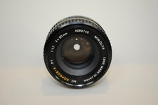 Minolta MC Rokkor-X   PF 50mm f1.7 Standard 35 mm film tested amazing lens