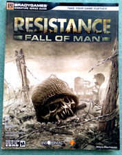 RESISTANCE FALL OF MAN 2006 BRADYGAMES OFFICIAL SIGNATURE SERIES GUIDE PS3