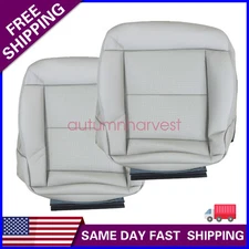 For 2010-2014 Mercedes-Benz E350 E550 Driver & Passenger Seat Cover Gray