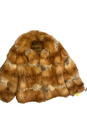 Vintage Xs Ladies Fox Fur Jacket M.prager Of London - New Old Stock With Tags