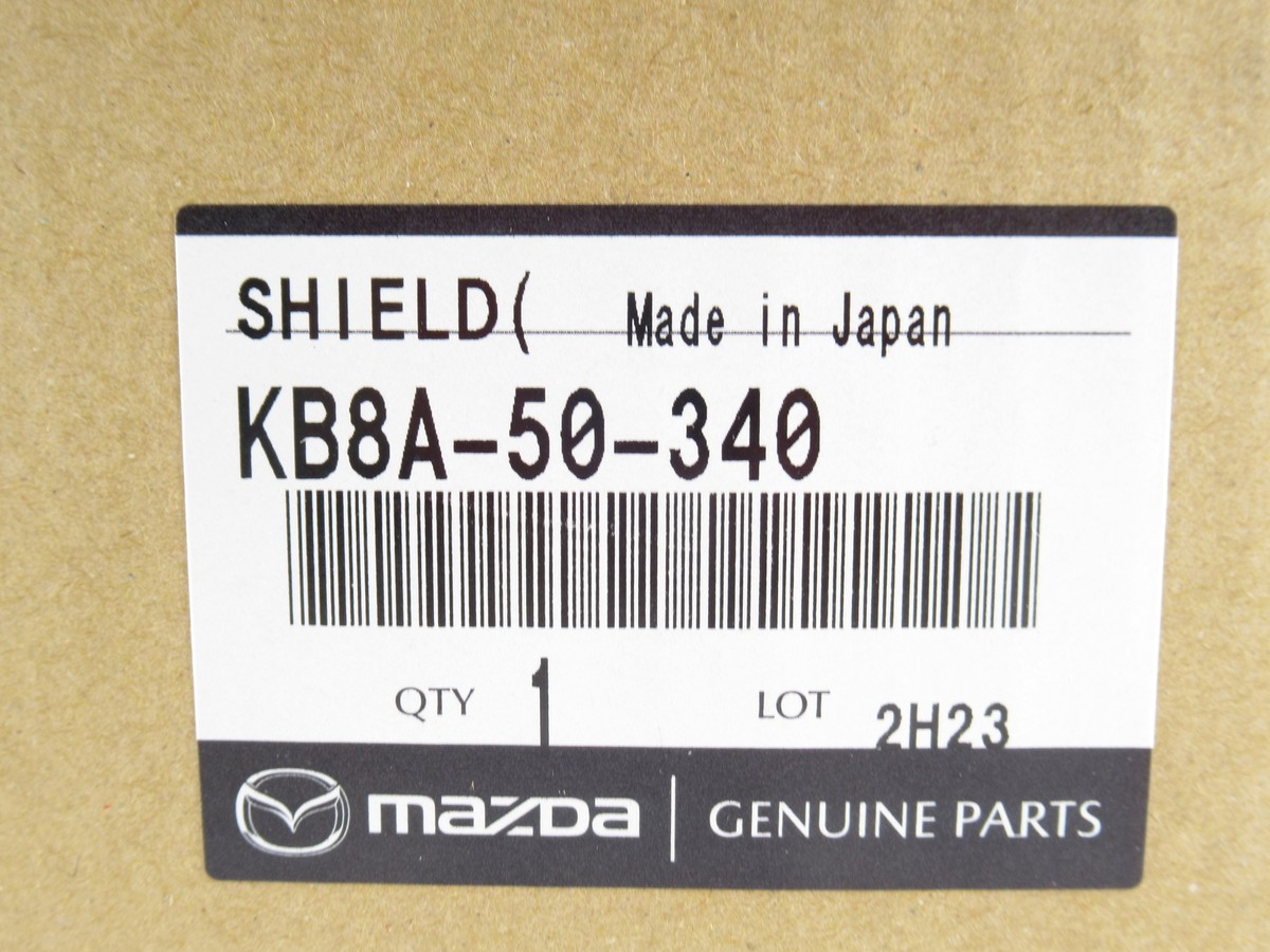 Genuine OEM Mazda KB8A-50-340 Passenger RH Rear Splash Shield | eBay