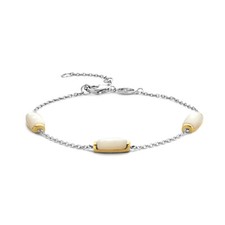 Ti Sento Milano Armband mit Perlmutt bicolor vergoldet 2930MW (20 cm)