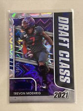 2021 Contenders Draft Class Blue Explosion Trevon Moehrig /39 RC ROOKIE #39