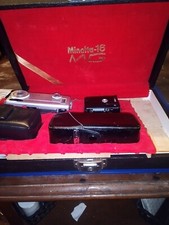 VTG 1960's MINOLTA 16 MG Sub-miniature Spy Film Camera Original Box 
