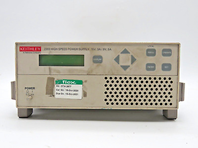 Keithley 2303 High Speed Power Supply 15V, 3A/9V, 5A | eBay Keithley 2303 High Speed Power Supply 15V, 3A/9V, 5A | eBay