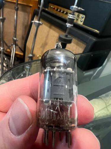 Vintage Philips Mullard Blackburn 12au7 ECC82 Vacuum Tube Guaranteed GF2 - Picture 4 of 9