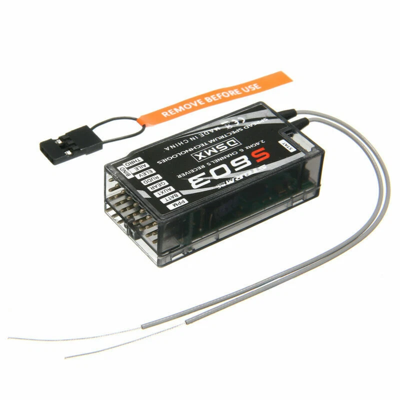 Receiver For Spektrum Compatible Receiver #6 Channels S603 DSMX & DSM2 2.4GHz - Image 2 of 4