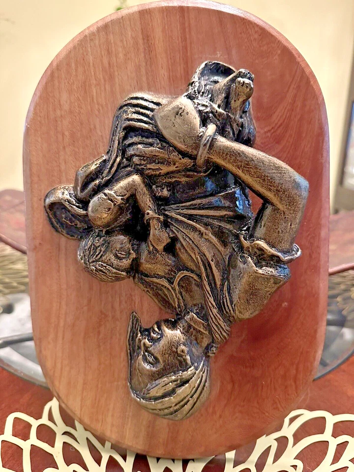 Настенная художественная скульптура матери и ребенка - Изображение 4 из 4