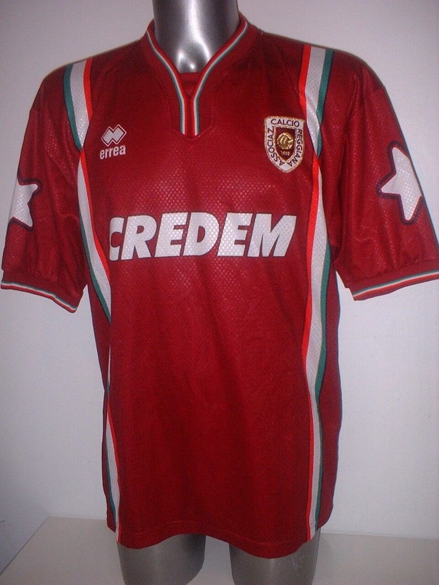 Reggiana Errea Adult XL Shirt Jersey Soccer Maglia Top Italia