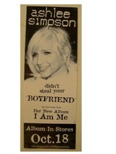 Ashlee Simpson Poster Face Shot Jessica sister Promo