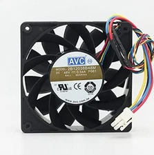 AVC 12038 48V 0.54A 2B12038B48M 12CM Industrial Computer Cooling Fan