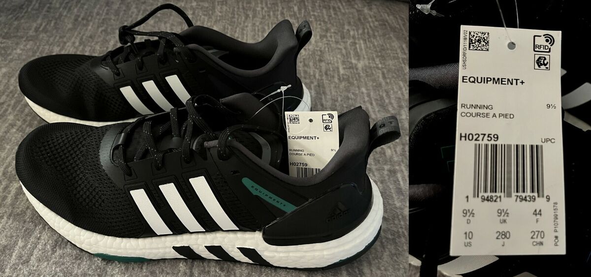 Neu Adidas Equipment Laufschuhe BOOST Course IPED schwarz weiB GroBe 10 SELTEN