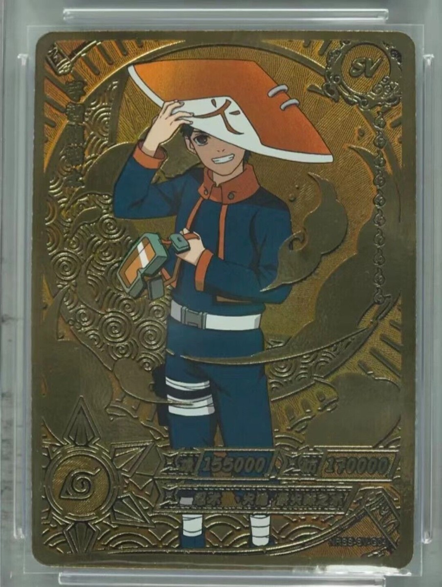 Uchiha Obito Naruto Kayou NRSS-SV-G04 Gold Card | eBay