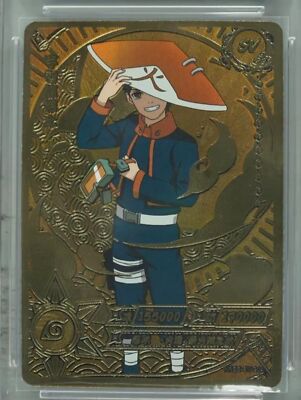 Uchiha Obito Naruto Kayou NRSS-SV-G04 Gold Card | eBay