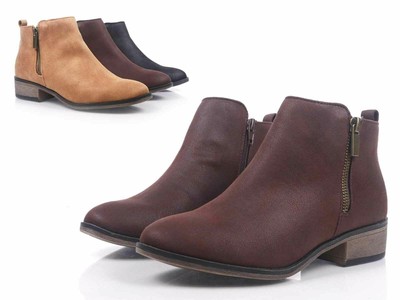 Womens Saber Ankle Boots Size 