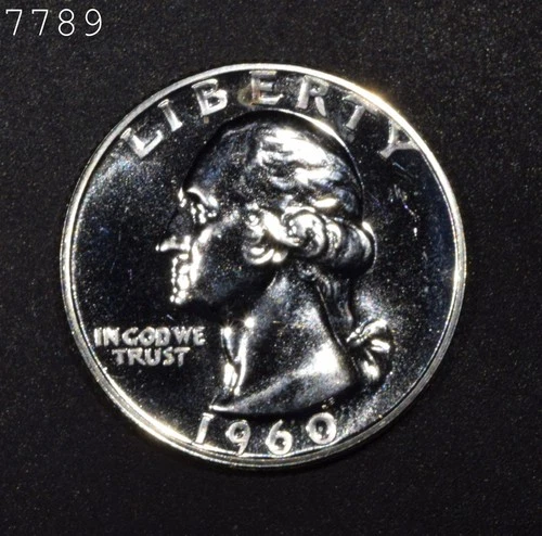1960 Washington Silver Quarter "Proof" *Free S/H After 1st Item*