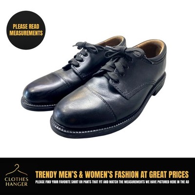 Dockers Shoes Mens 9.5M Gordon Dress Cap Toe Oxford 090-2214 Black Leather 1451