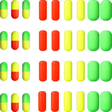 100 Pieces Pompano Rig Floats for Surf Fishing Pill Snell Fishing Floats Making
