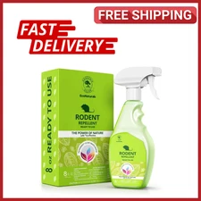 All Natural Peppermint Oil Spray, Non-Toxic Rat Repellent to Repel Mice and Rats