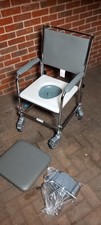 Healthcare Wheelchair Commode, Over Toilet Chair with Padded Seat  - BRAND NEW