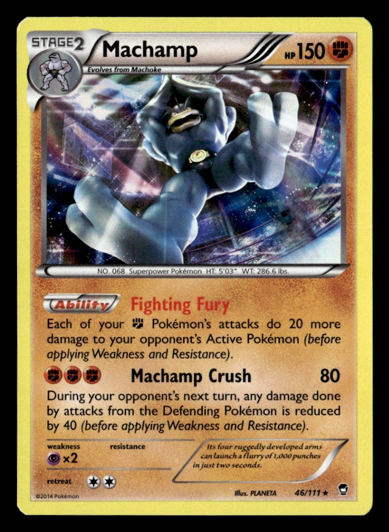 Machamp Holo Rare Holo Generations 42/83 NM Pokémon TCG