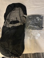 Black Fleece Car Seat Cover for SUV w/ Instructions
