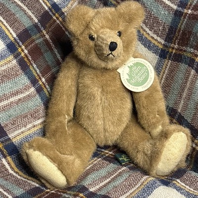 Mary Meyer 1993 Vintage Green Mountain Bears Jointed Tan Bear Haystack