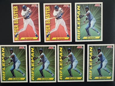 #ad 1991 Score Rifleman amp; Master Blaster BO JACKSON Lot of 7 Royals Free Ship 1282 $9.71