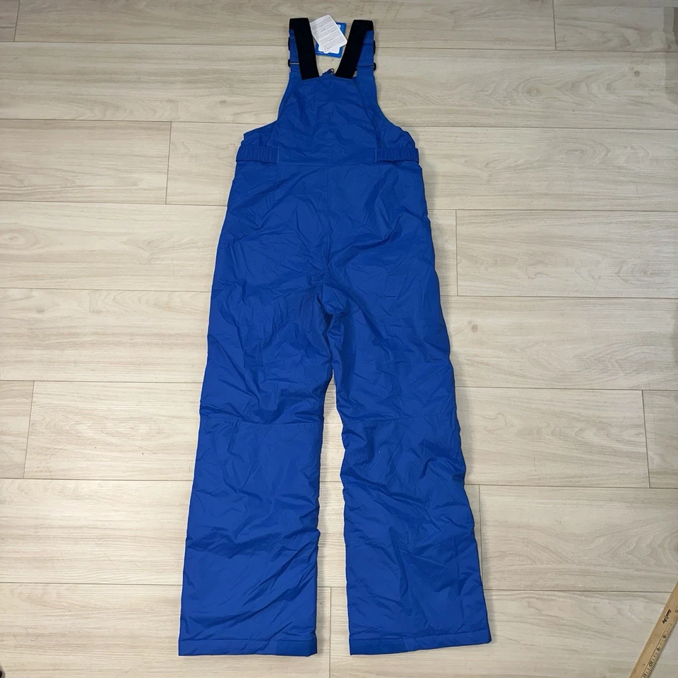NEW Columbia Kids Snowslope II Bib Snow Ski Snowboarding Youth Large Royal Blue - Image 4 of 4