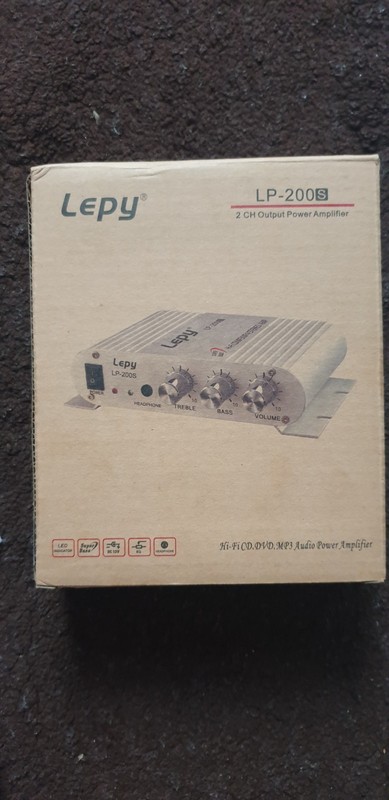 Lepy LP-838 Hi-Fi 2.1 Stereo Amplifier
