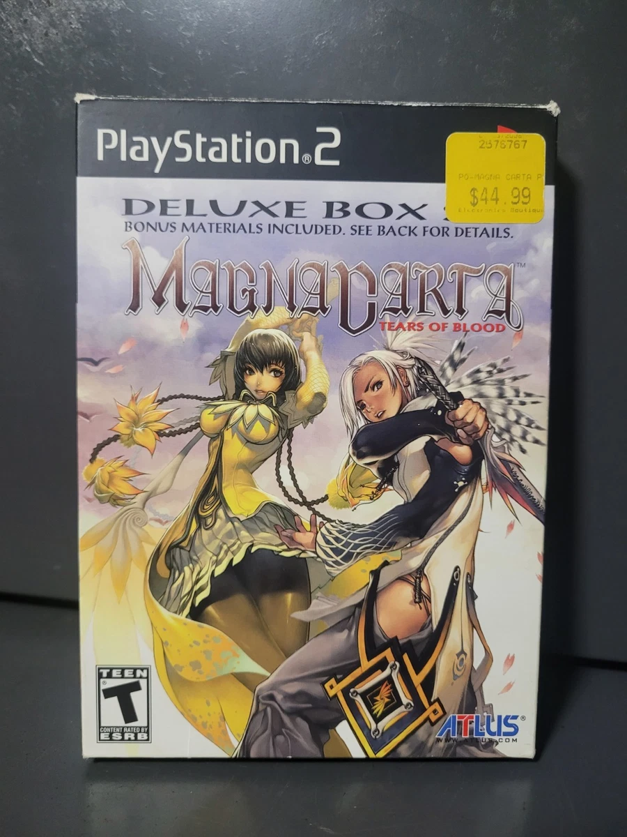 Magna Carta: Tears of Blood PlayStation 2 Sony Ps2 Import japonais - Jeux vidéo
