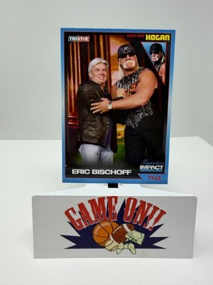 2011 Tristar Signature Impact Wrestling Eric Bischoff With Hulk Hogan Card #87