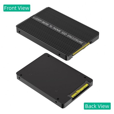 Computer Adapter Case Heat Dissipation For U.2 SFF8639 to NVME Enclosure Box