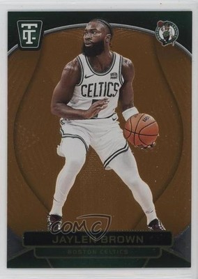 2024 Panini Totally Certified Neon Orange Mirror 219/299 Jaylen Brown #14 1n28