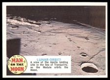 1969 Topps Man on the Moon Trading Cards 12