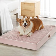 WNPETHOME Orthopedic Dog Bed for Crate Waterproof Extra Large Dogs Bed Removable