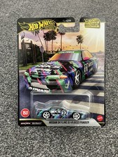 Hot Wheels Premium boulevard Nissan SkylineR32 GT-R Pandem HKS. Bent corner card
