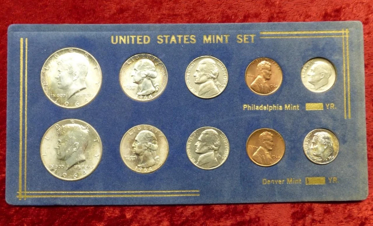 Uncirculated 1964 US Coin Mint Sets for sale | eBay