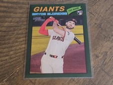 2026 Topps Heritage #310 Bryce Eldridge RC Dark Green Border Nmmt