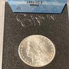 1883 CC. Morgan Silver Dollar ANACS Graded MS 62