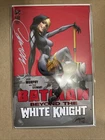 BATMAN BEYOND THE WHITE KNIGHT #1  J SCOTT CAMPBELL SIGNED COA Sealed
