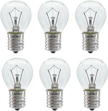 Lava Lamp Bulb 6 Pack 25 Watt Lava Lamp Light Bulb S11 E17 Base 120 Volt Lava La