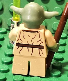 Lego Star Wars Vintage Yoda sw0051 Nice from Sets 7301, 7260